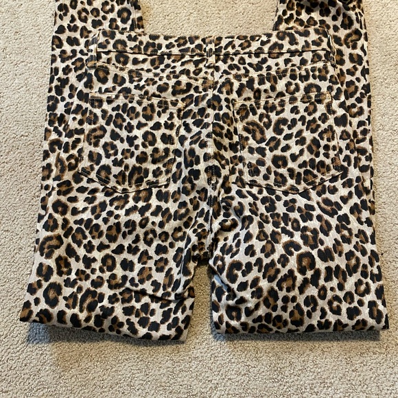 Veronica Beard Debbie leopard print pants 26 - Picture 4 of 5